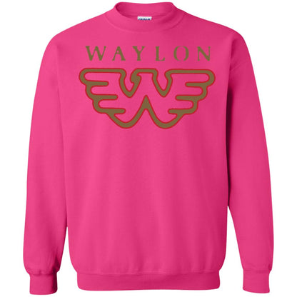 Waylon Jennings Flying W Logo Shirt Heliconia