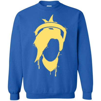 Overwatch Mercy Icon Spray T-shirt Royal