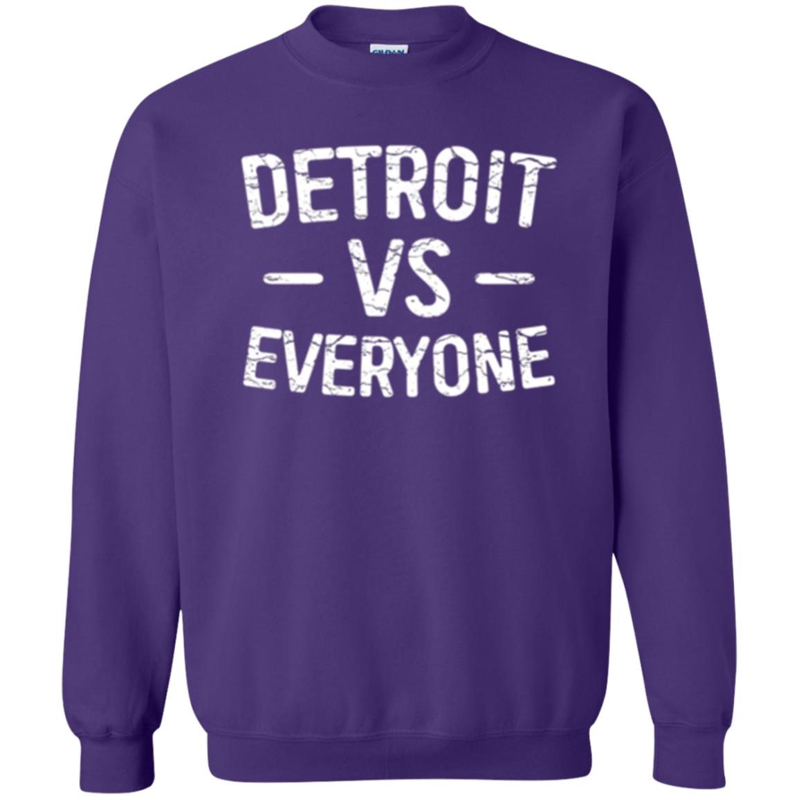 Detroit Vs Everyone T-shirt Purple
