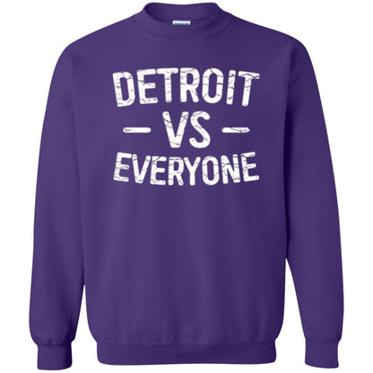 Detroit Vs Everyone T-shirt Purple