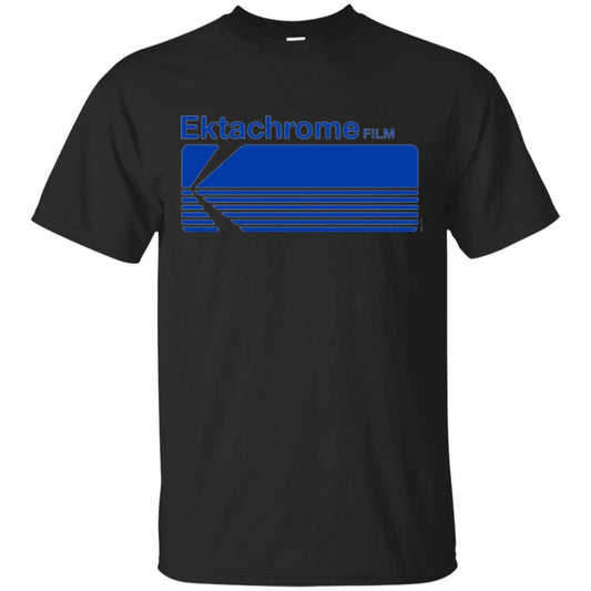 Logo T-shirt Vintage Ektachrome Film Black