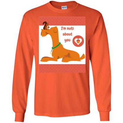 I_m Nuts About You T-shirt Orange