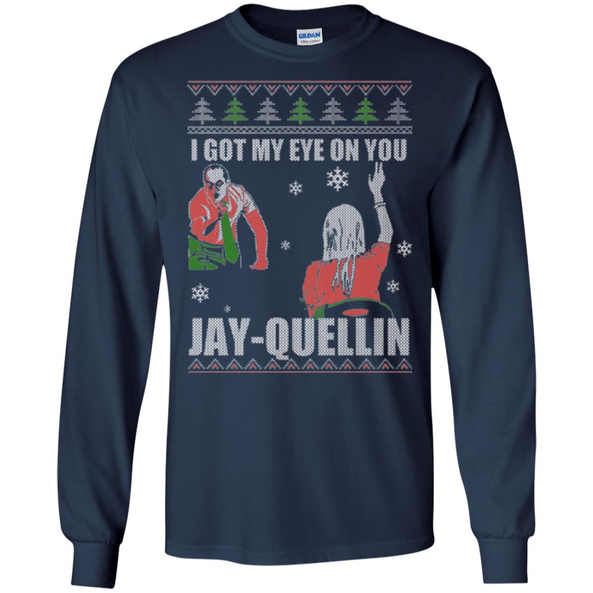 I Got My Eye On You Jay-quellin T-shirt Navy