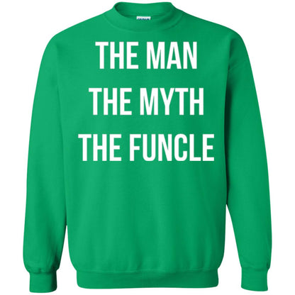 Uncle T-shirt The Man The Myth The Funcle Irish Green