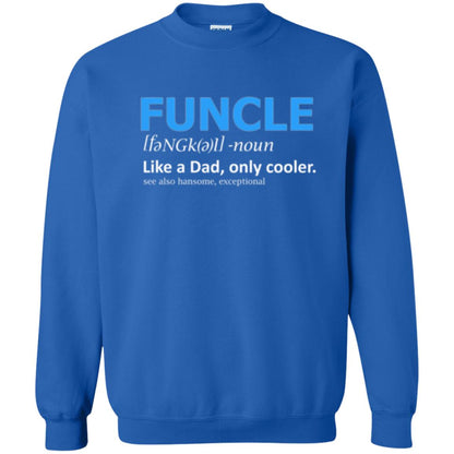 Uncle T-shirt Funcle Like A Dad Only Cooler Royal