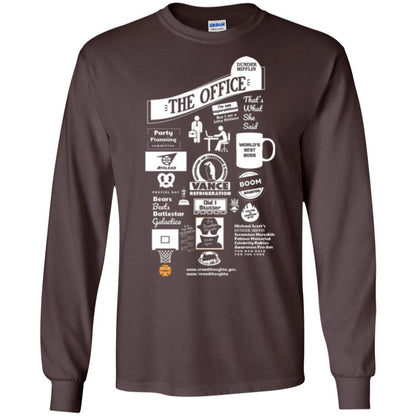 The Mashup Ofice T-shirt Dark Chocolate