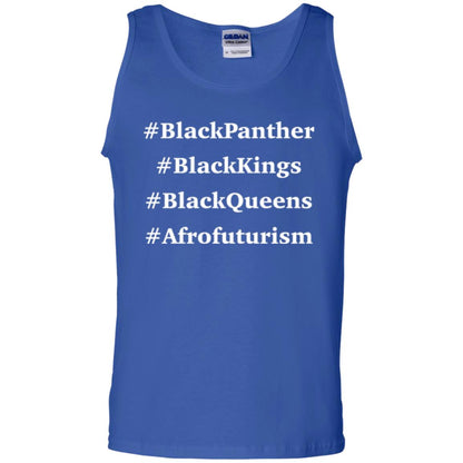 Black Panther Black Kings Black Queens Afrofuturism T-shirt Royal