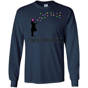 Embrace Differences Shirt Proud Autism Awareness T-shirt