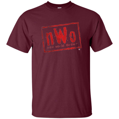 Nwo Wrestling T-shirt New World Order T-shirt Maroon