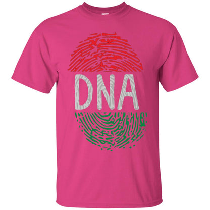 Flag Thumb Fingerprint Roots Proud Africa Dna T-shirt Heliconia