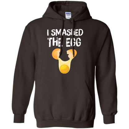I Smashed The Egg Shirt Dark Chocolate