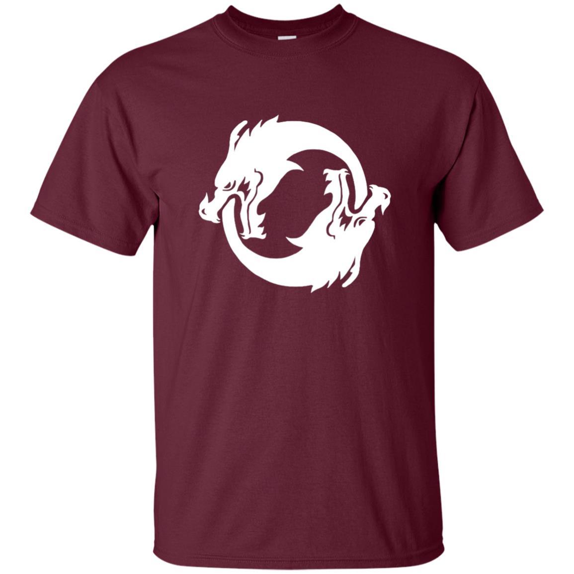 Dargon Lovers T-shirt Overwatch Hanzo Seal Spray Maroon