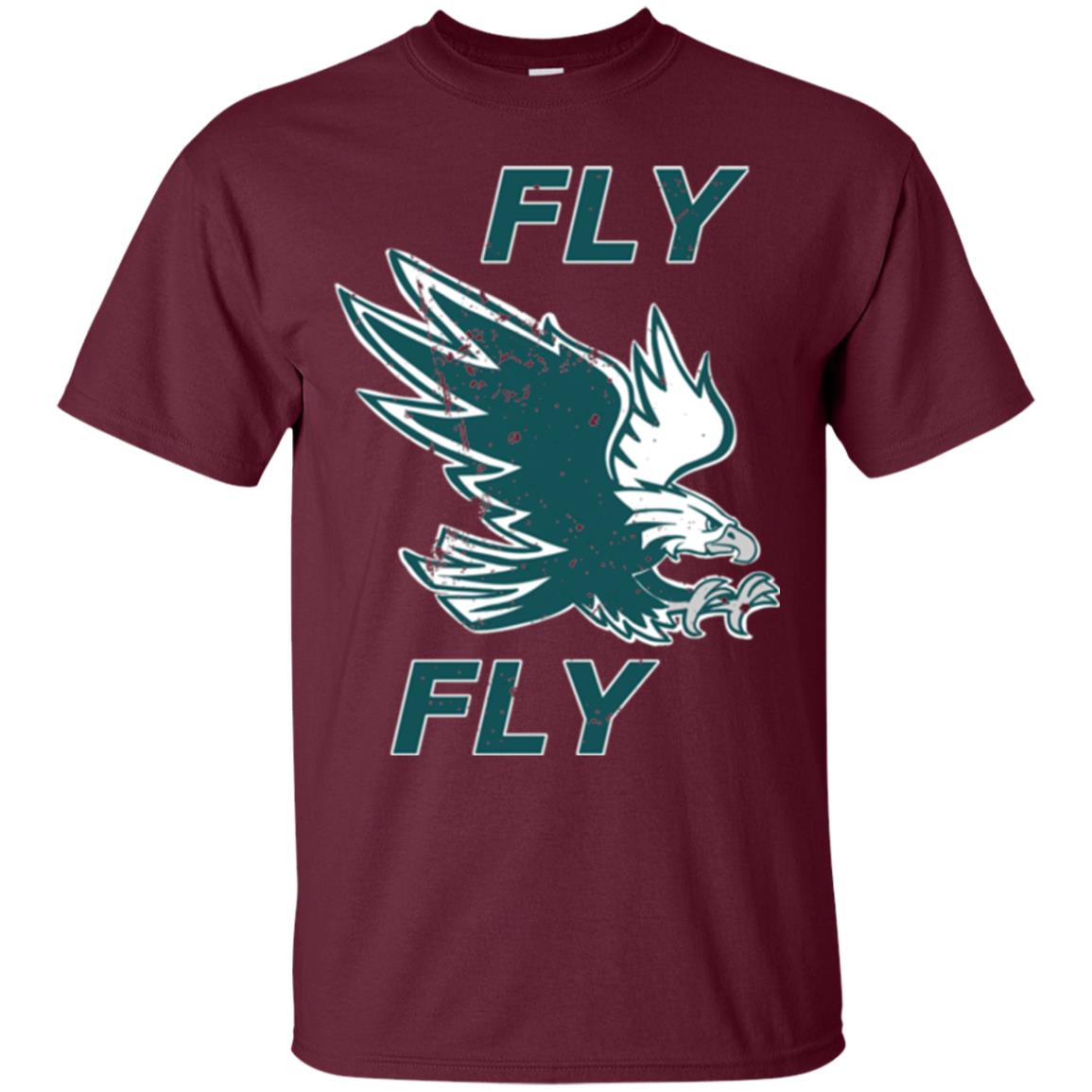 Eagle Lover T-shirt Flying Eagle T-shirt Maroon