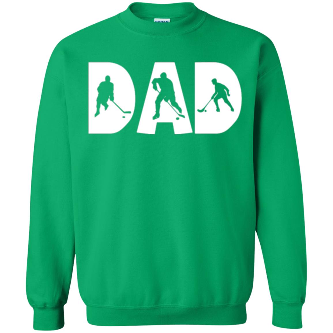 Daddy T-shirt Hockey Lover Irish Green