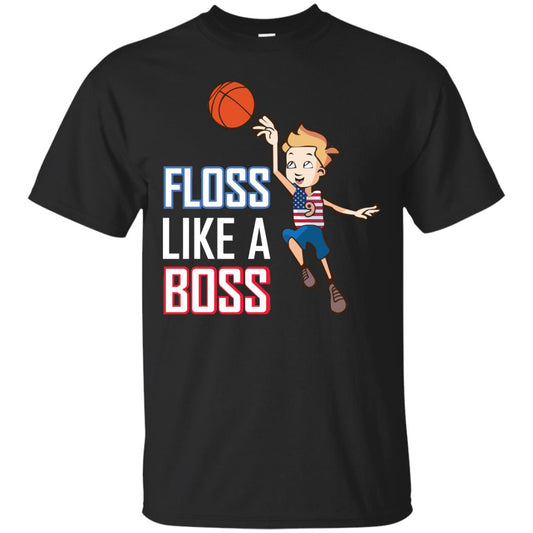 Floss Like A Boss Shirt For Basketball Players Black