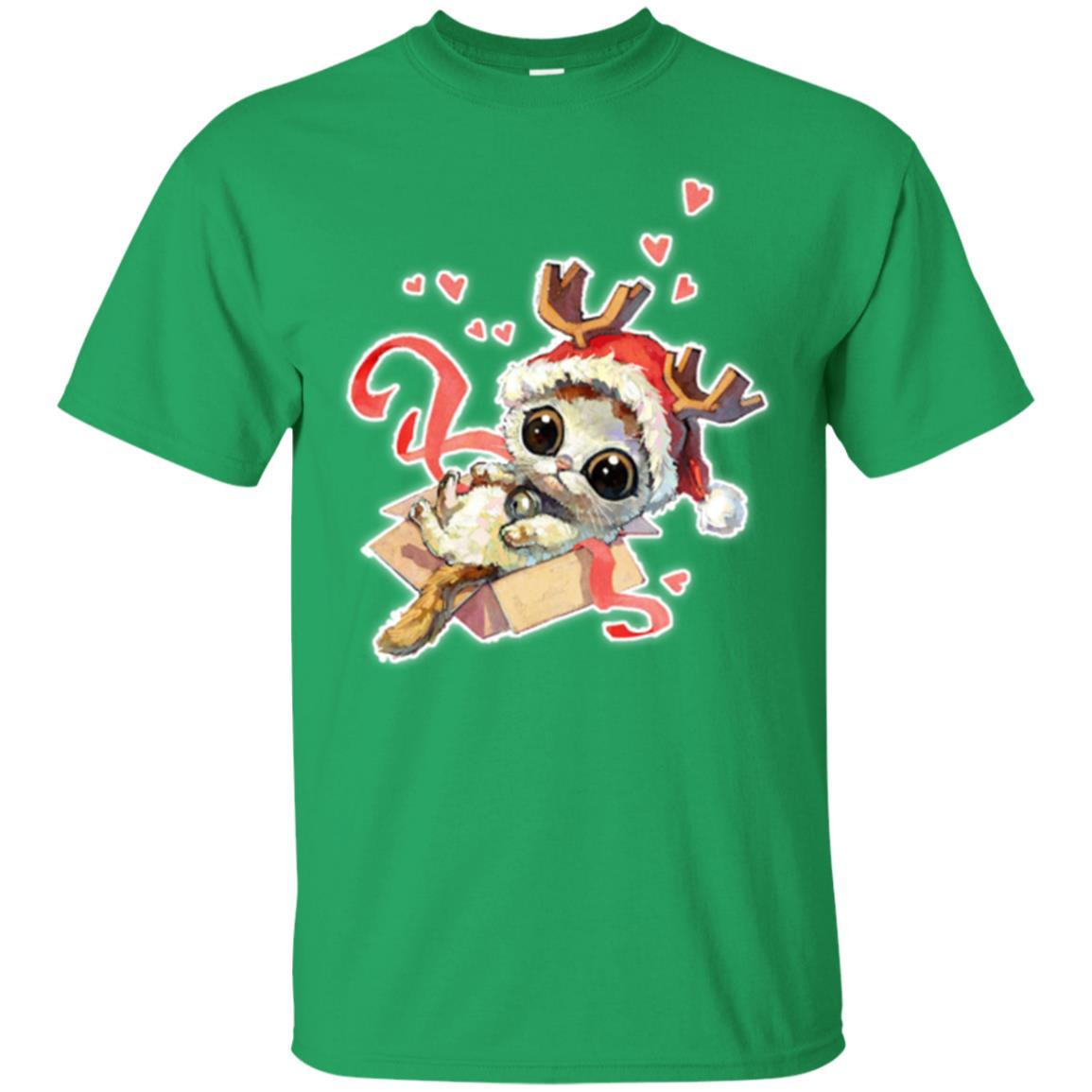 Cat Lover T-shirt Merry Christmas Irish Green