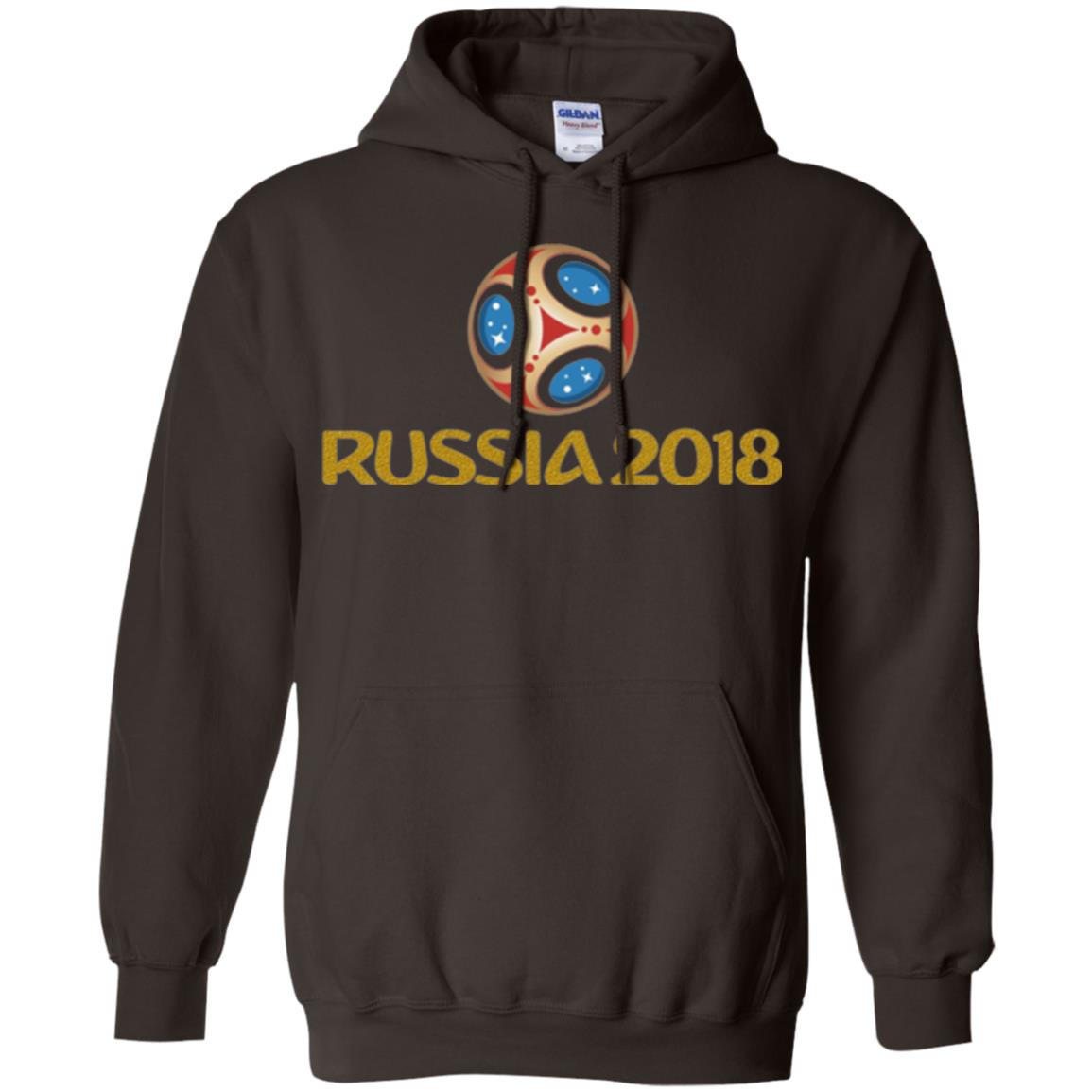 Football T-shirt Russia 2018 World Cup Dark Chocolate