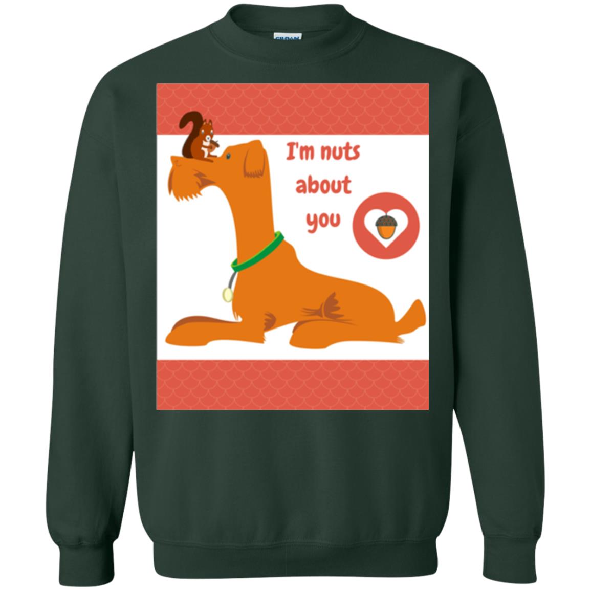 I_m Nuts About You T-shirt Forest Green