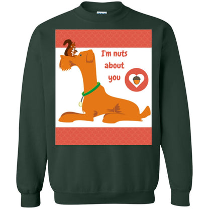 I_m Nuts About You T-shirt Forest Green