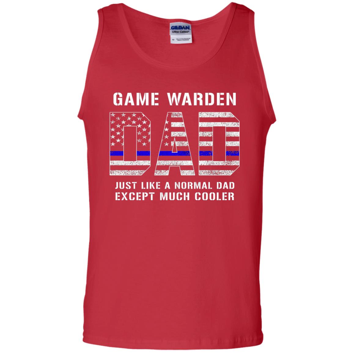 Game Warden Dad Normal Cooler Fathers Day Tbl Shirt Red