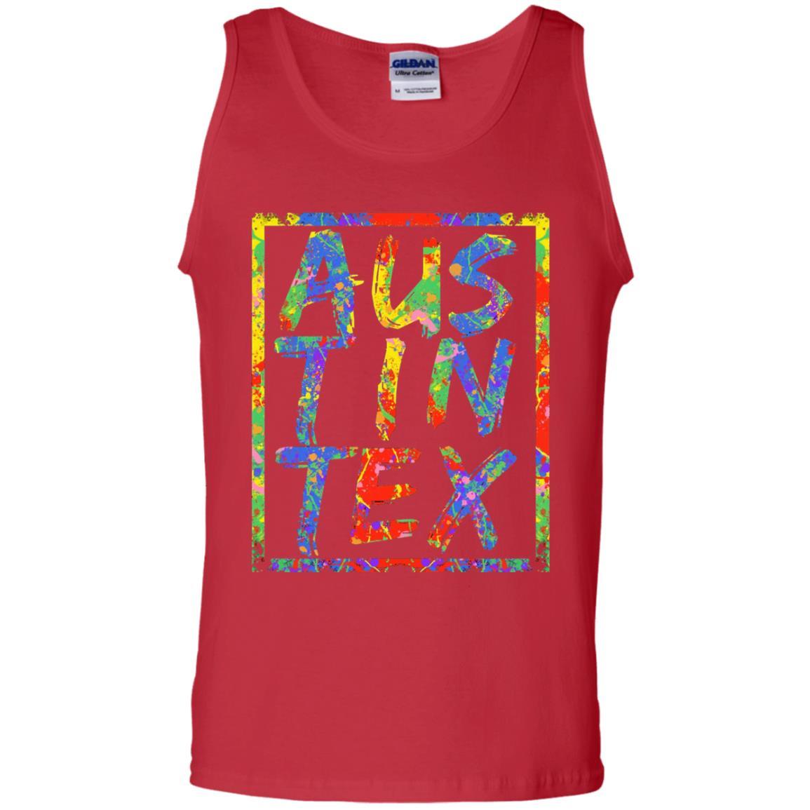 Austin Texas T-shirt Red