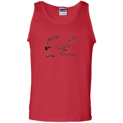 Film T-shirt It's A Wonderful Life George Lassos The Moon Red