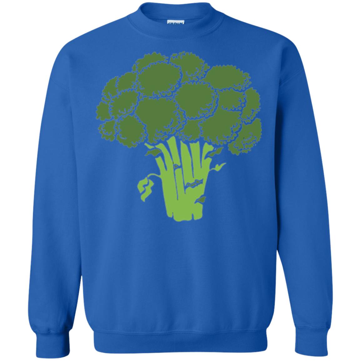 Broccoli Is Life T-shirt Funny Graphic Vegetable Royal