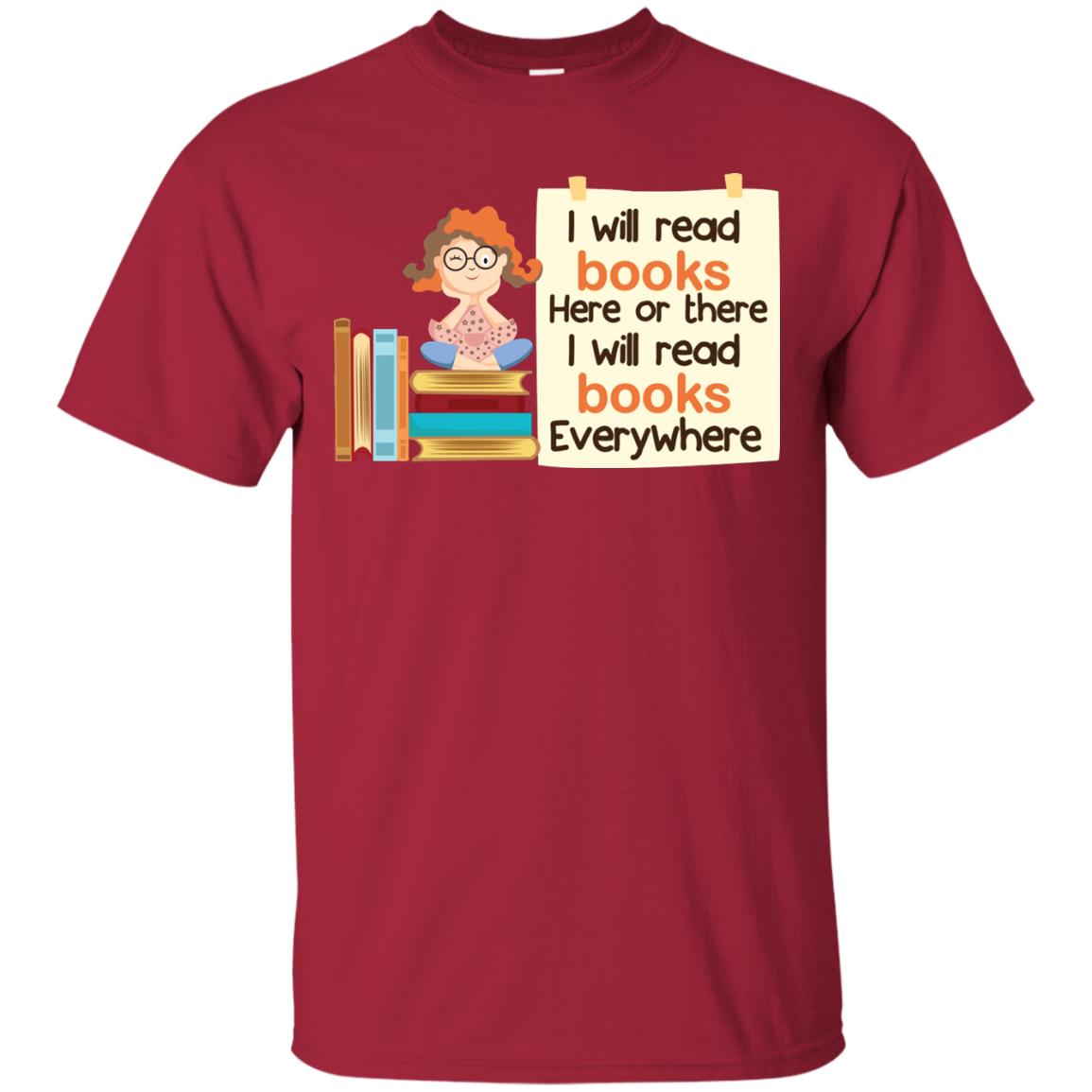 I Will Read Books Here Of There I Will Read Books Everywhere Cardinal