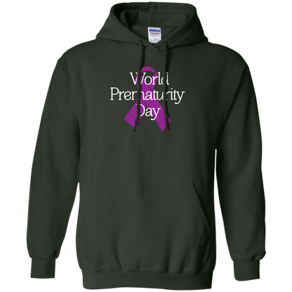 Cancer Awareness T-shirt World Prematurity Day T-shirt Forest Green