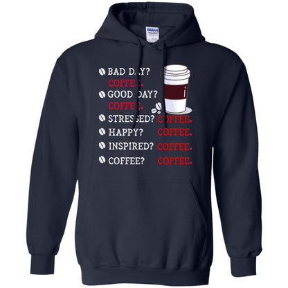 Coffee Idea Gift Shirt For Mens Womens Navy