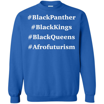 Black Panther Black Kings Black Queens Afrofuturism T-shirt Royal