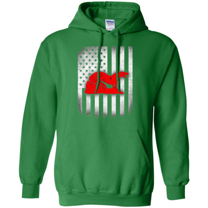 Mongoose Flag Of United States T-shirt Irish Green