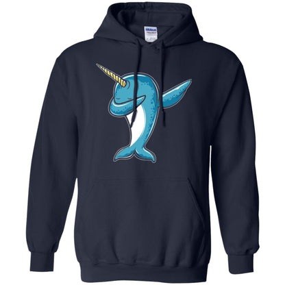 Dabbing Narwhal T-shirt Navy