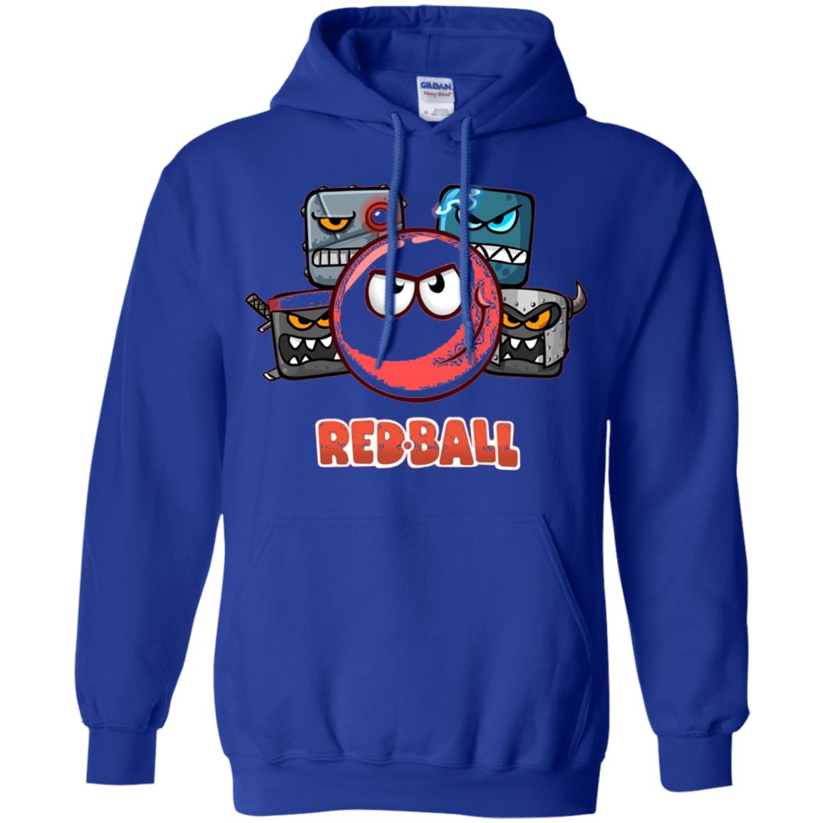 Red Ball 4 The Crew Game Lover T-shirt Royal