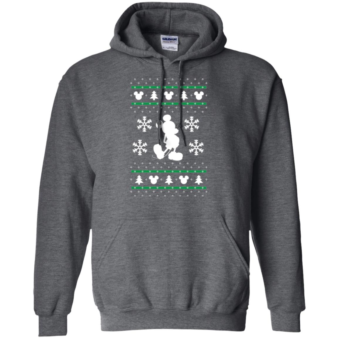 Christmas T-shirt Mickey Mouse Dark Heather