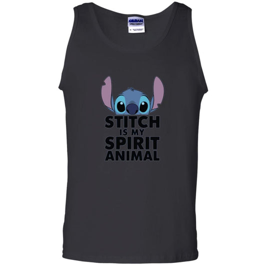 Disney Stitch Is My Spirit Animal T-shirt Black