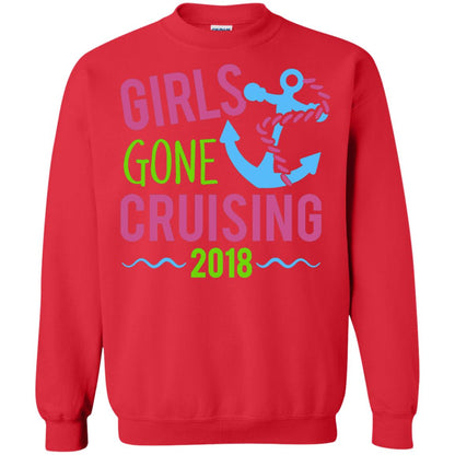 Girls Gone Cruising Girls Trip Cruise T-shirt Red