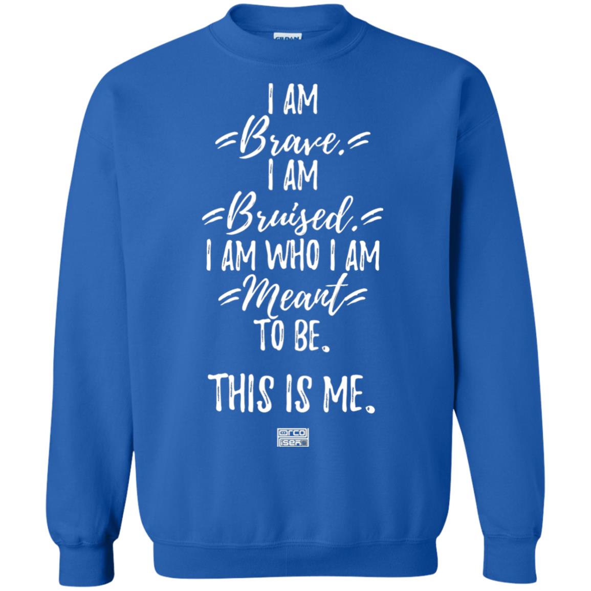Brave This Is Me Proud Musical Theatre Performer T-shirt Royal