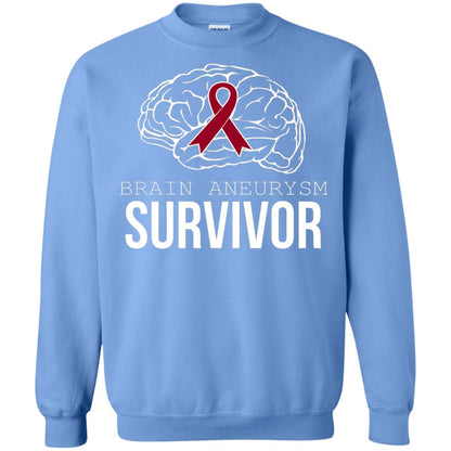 Brain Aneurysm Survivor T-shirt Carolina Blue
