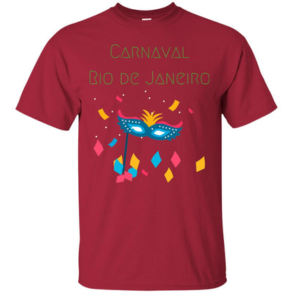 Mardi Gras T-shirt Rio Carnival Carnaval Rio De Janeiro Brazil Cardinal