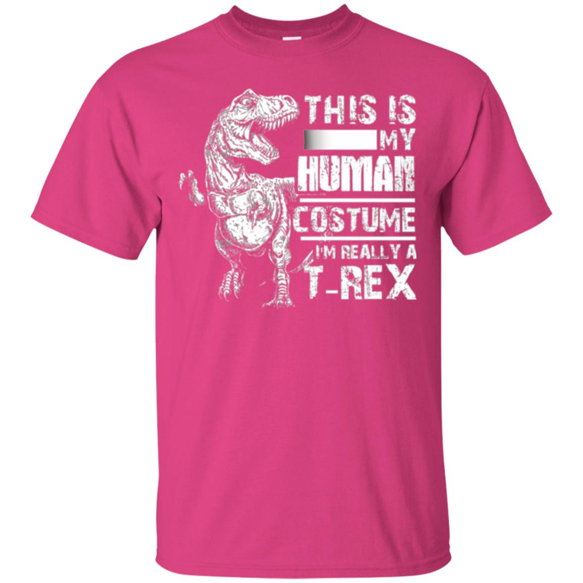 Dinosaus T-shirt This Is My Human Costume Shirt Human Heliconia