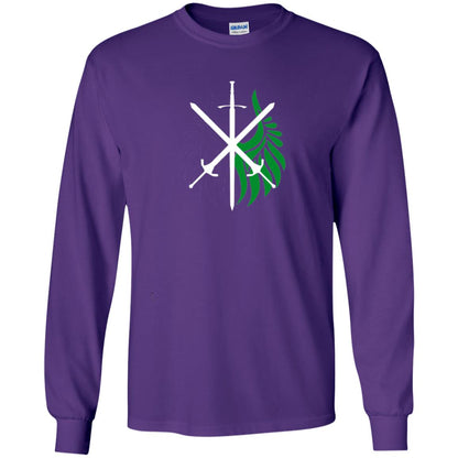 Battle Wings Of Medieval Victory T-shirt Purple