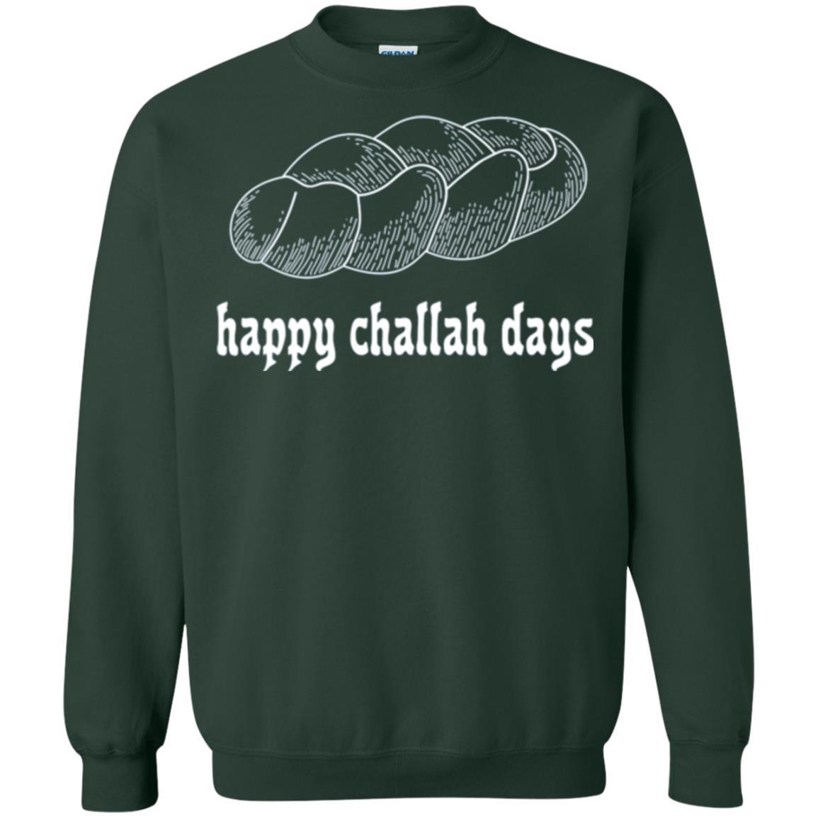 Baker T-shirt Happy Challah Days T-shirt Forest Green