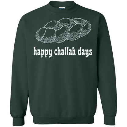 Baker T-shirt Happy Challah Days T-shirt Forest Green