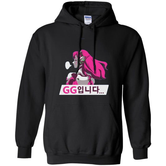 Overwatch D. Va Gg Spray T-shirt Black