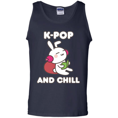 K-pop T-shirt K-pop And Chill Navy