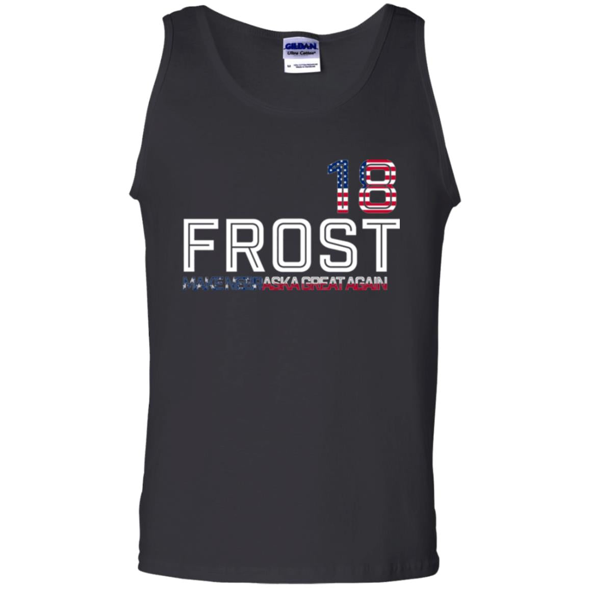 Frost 2018 T-shirt Make Nebraska Great Again Black