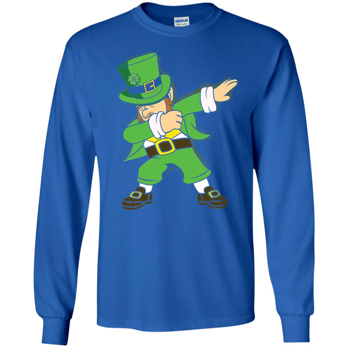 Dabbing Leprechaun Irish Dab Dance St Patrick_s Day T-shirt Royal