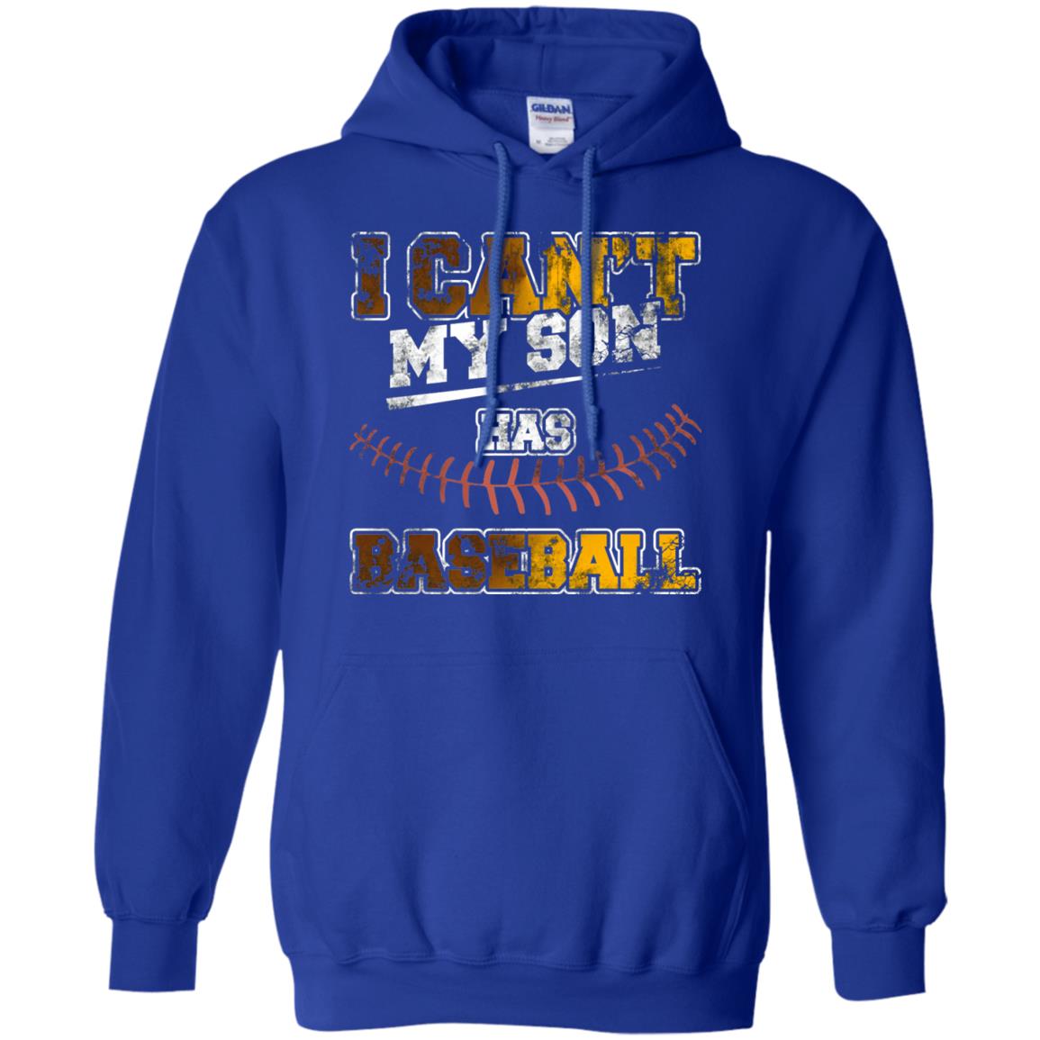 Baseball Mom Dad Shirt I Cant My Son Has Baseball Royal