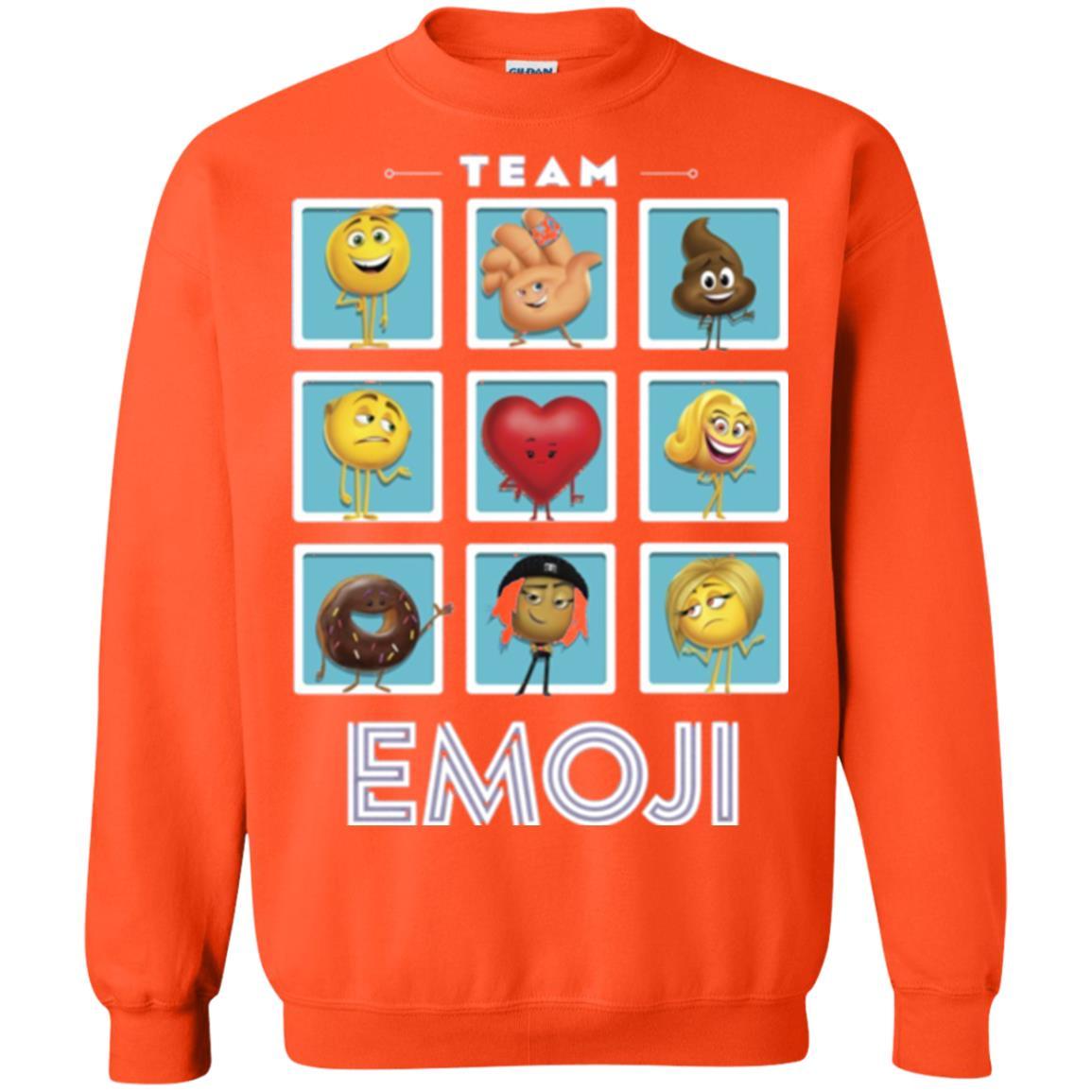 Film T-shirt Emoji Panels Graphic T-shirt Orange
